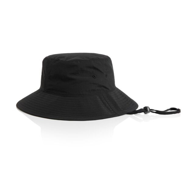 As Colour Nylon Wide Brim Bucket Hat Thumbnail